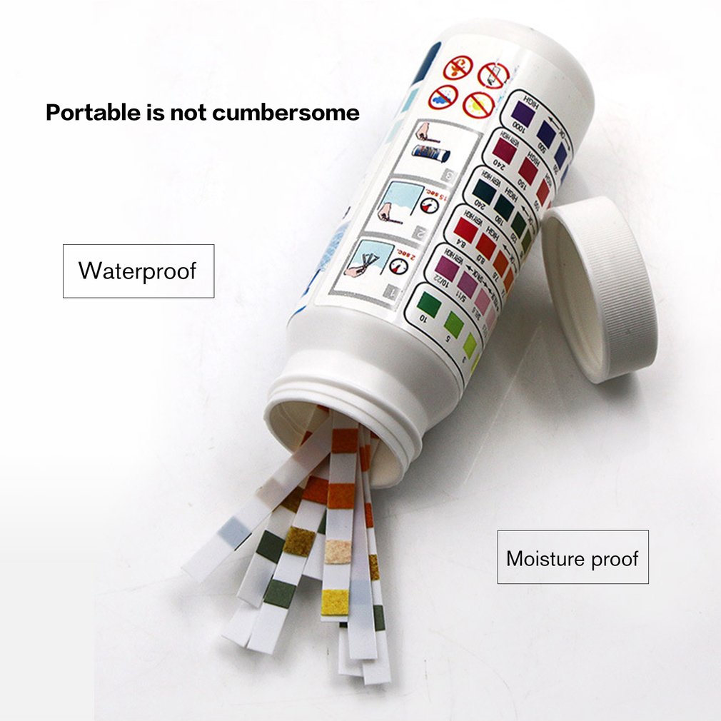 50 PCS 6-In-1 Test Paper For Aquarium