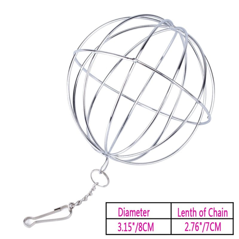 Stainless Steel Feed Dispensing Sphere