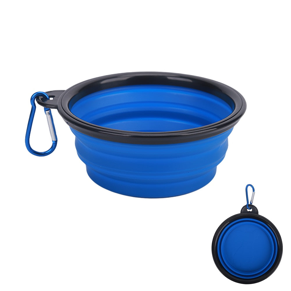 Collapsible Travel Food and/or Water Bowls