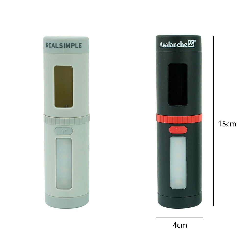 Pet Waste Bag Dispenser with LED Flashlight