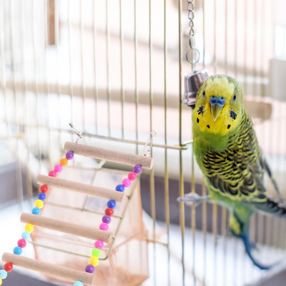 Bird Toys, Wooden Hanging Ladder or Bridge