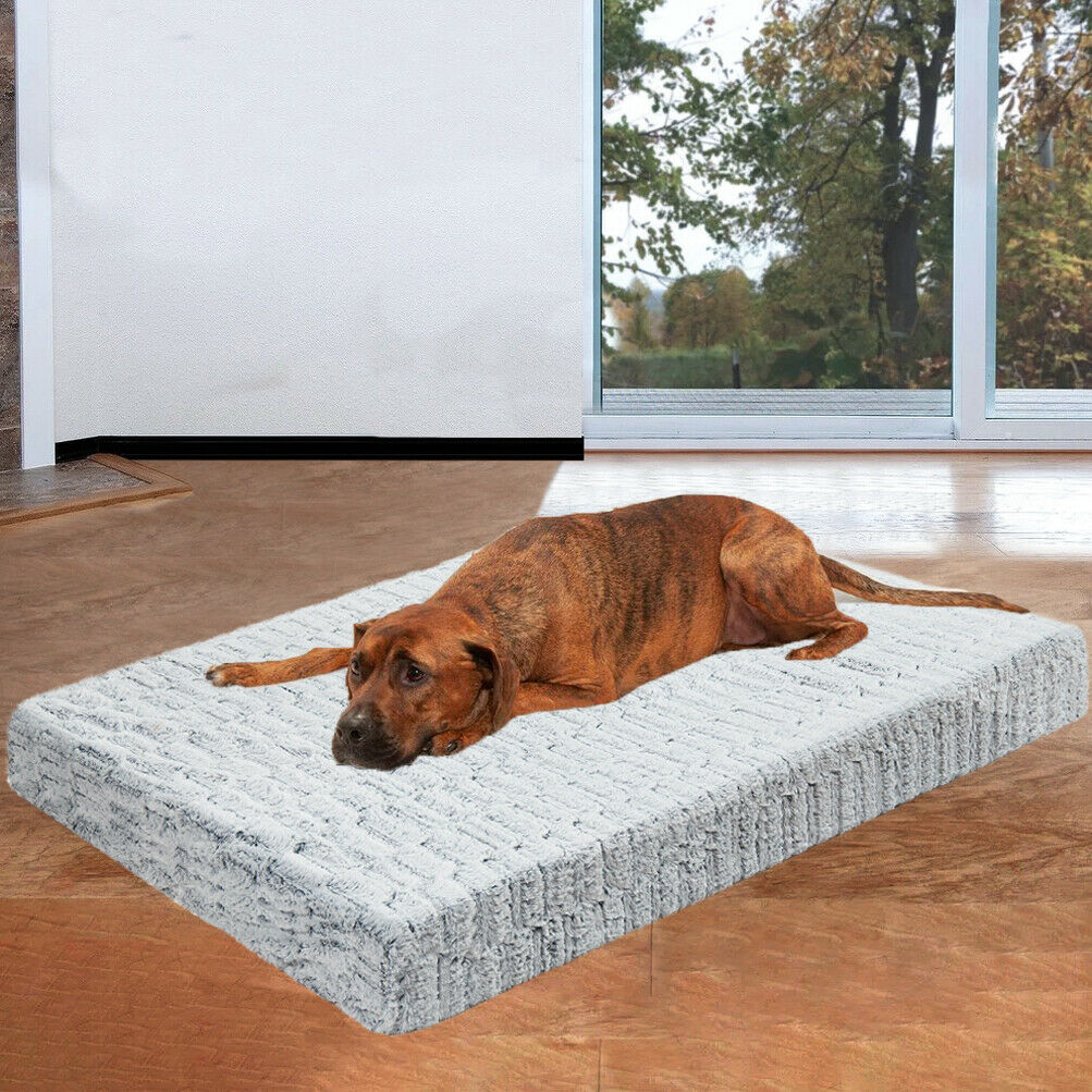 Orthopedic, Plush, Waterproof Dog Bed; Washable