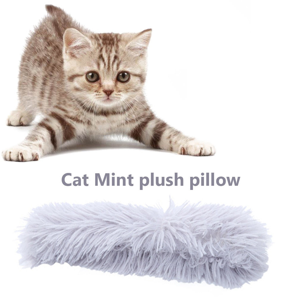 Cat Mint Plush Pillow
