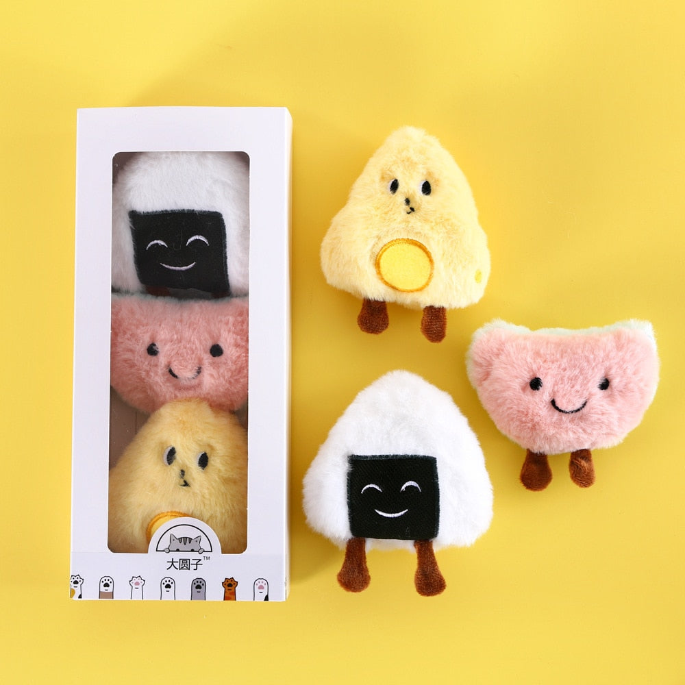 Plush Thumb Pillow, Rustle Sound Catnip Toy