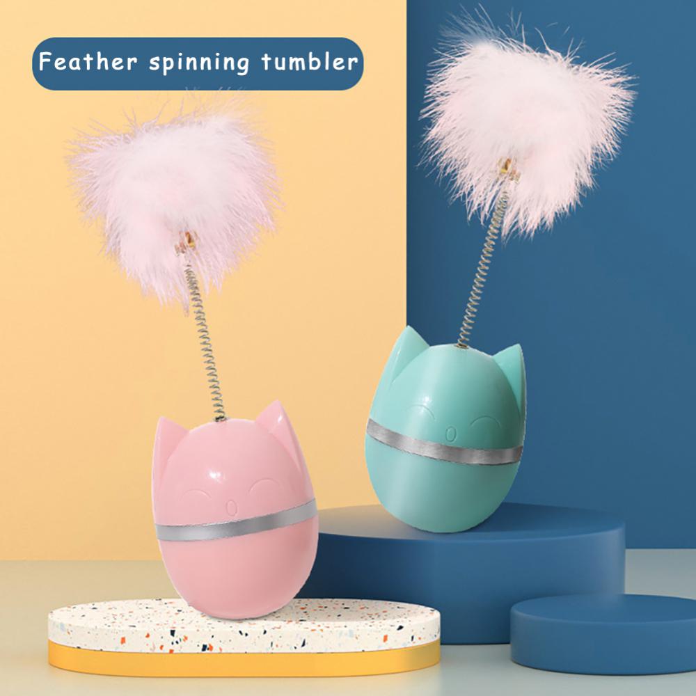 Automatic Rotating Interactive Toy With Catnip