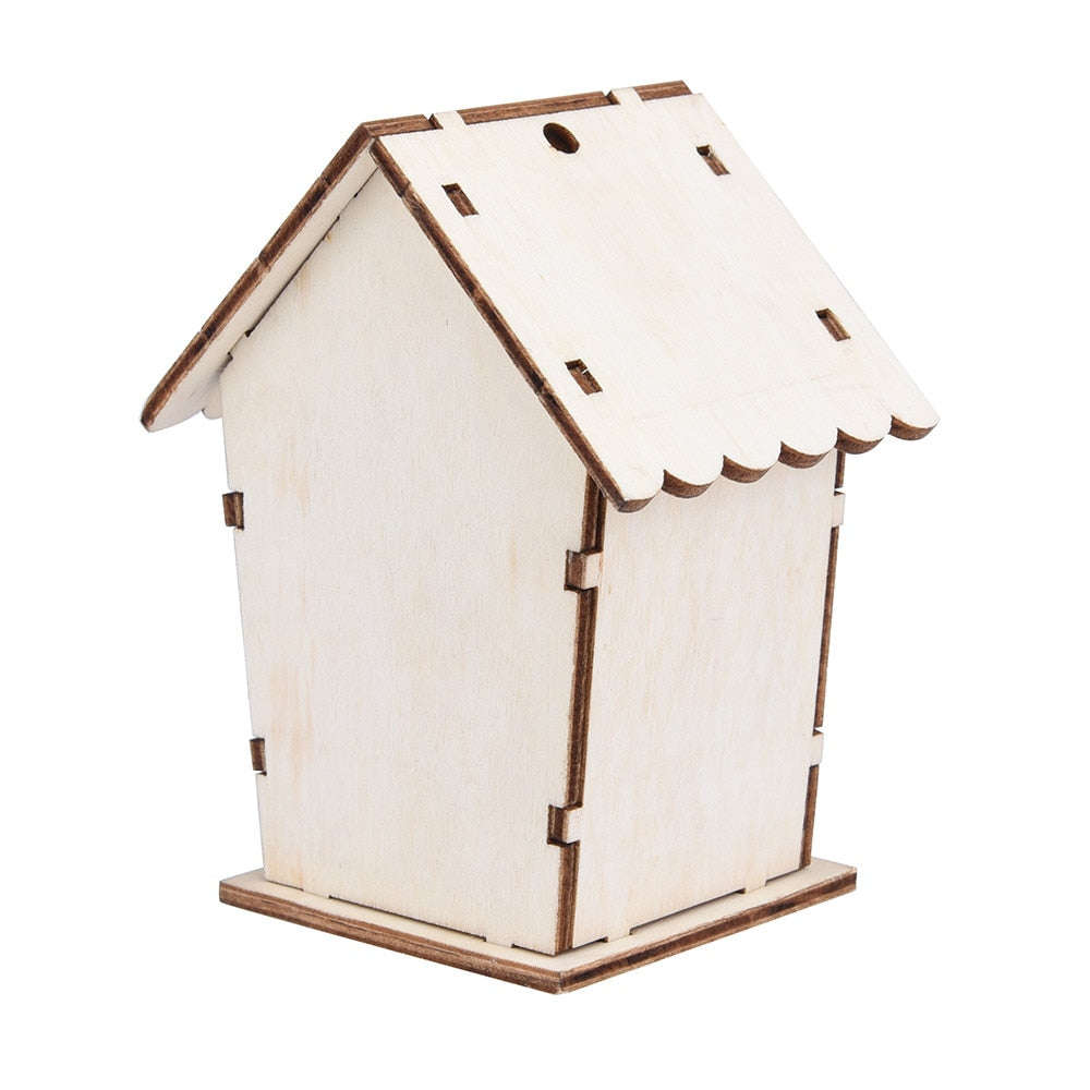 Wooden Bird House, Nesting Box