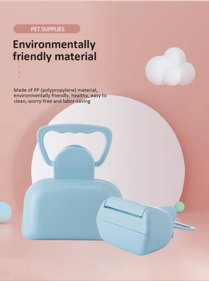 Pooper Scooper with Waste Bag Dispenser