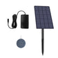 Solar Powered Oxygenator Aquarium Air Pump for Landscape Decorations