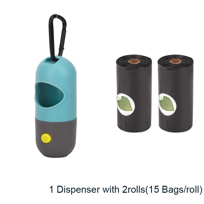 Poop Bag Dispenser wth LED Light