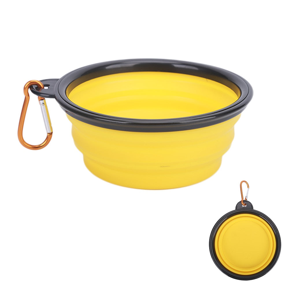 Collapsible Travel Food and/or Water Bowls