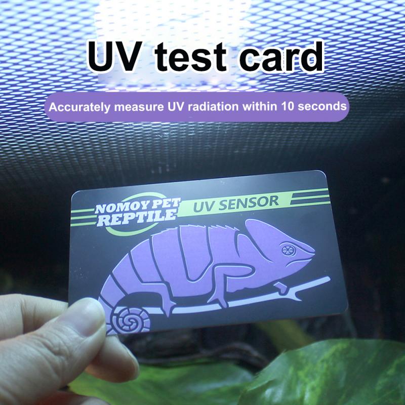 Reptile Accessories UVB Light Test Card