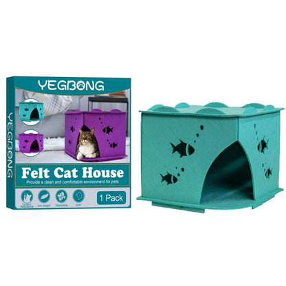 Felt Cloth House For Cat