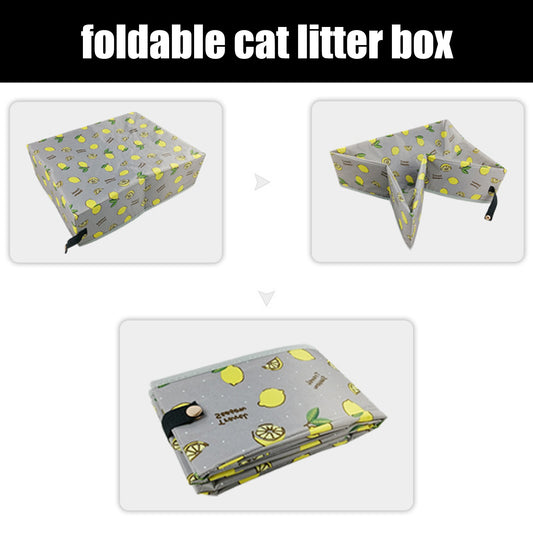 Collapsible Cat Litter Box
