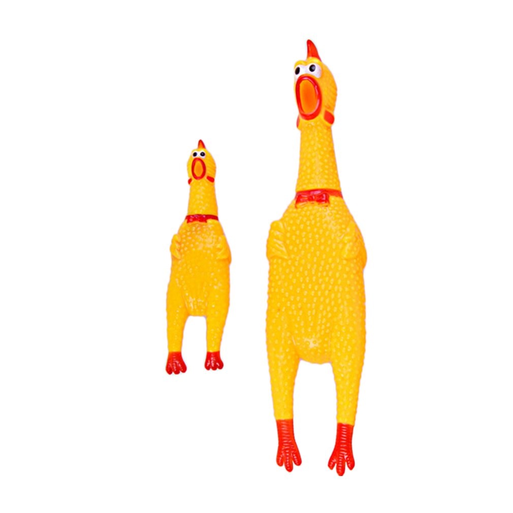 Squawking Rooster Dog Toy