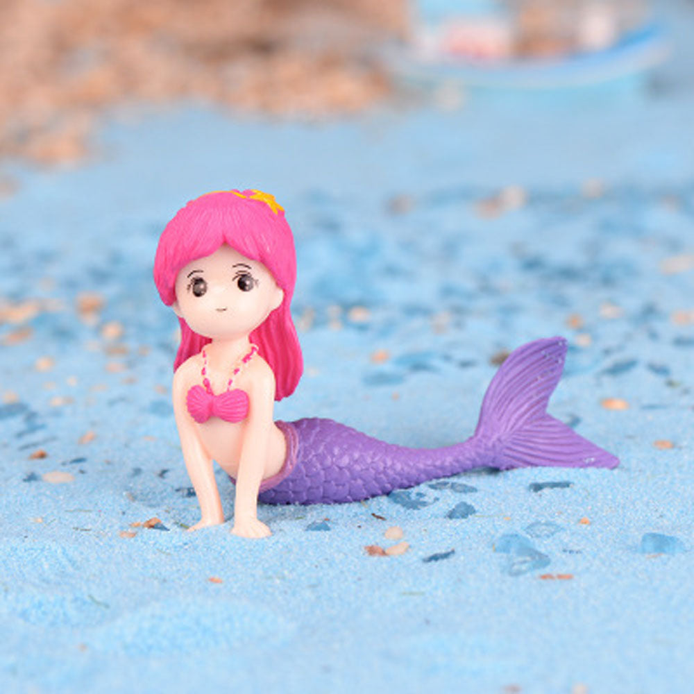 Cute Little Mermaid Fish Tank Ornament