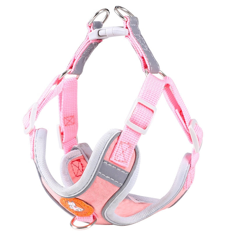 No Pull Reflective Pet Harness and Leash Set